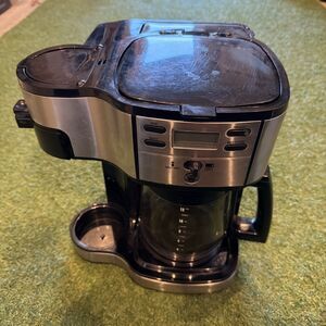 Hamilton Beach 49980Z 12 Cup 2 Way Coffee Maker - Black and Stainless Steel